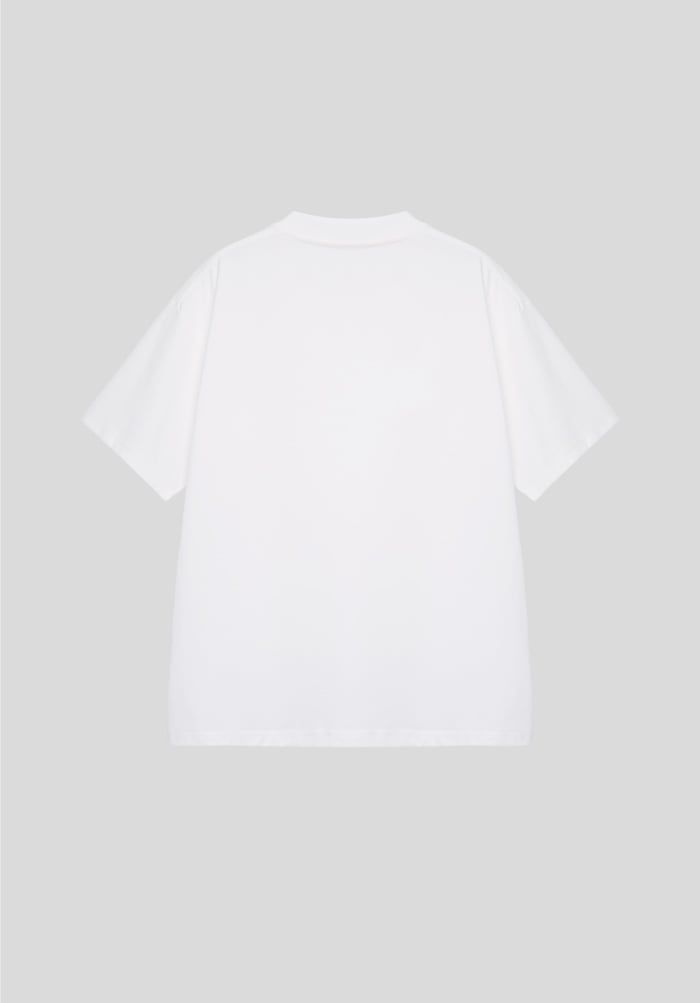 Áo thun hình in phom Boxy - SaiGon Dinner T-shirt