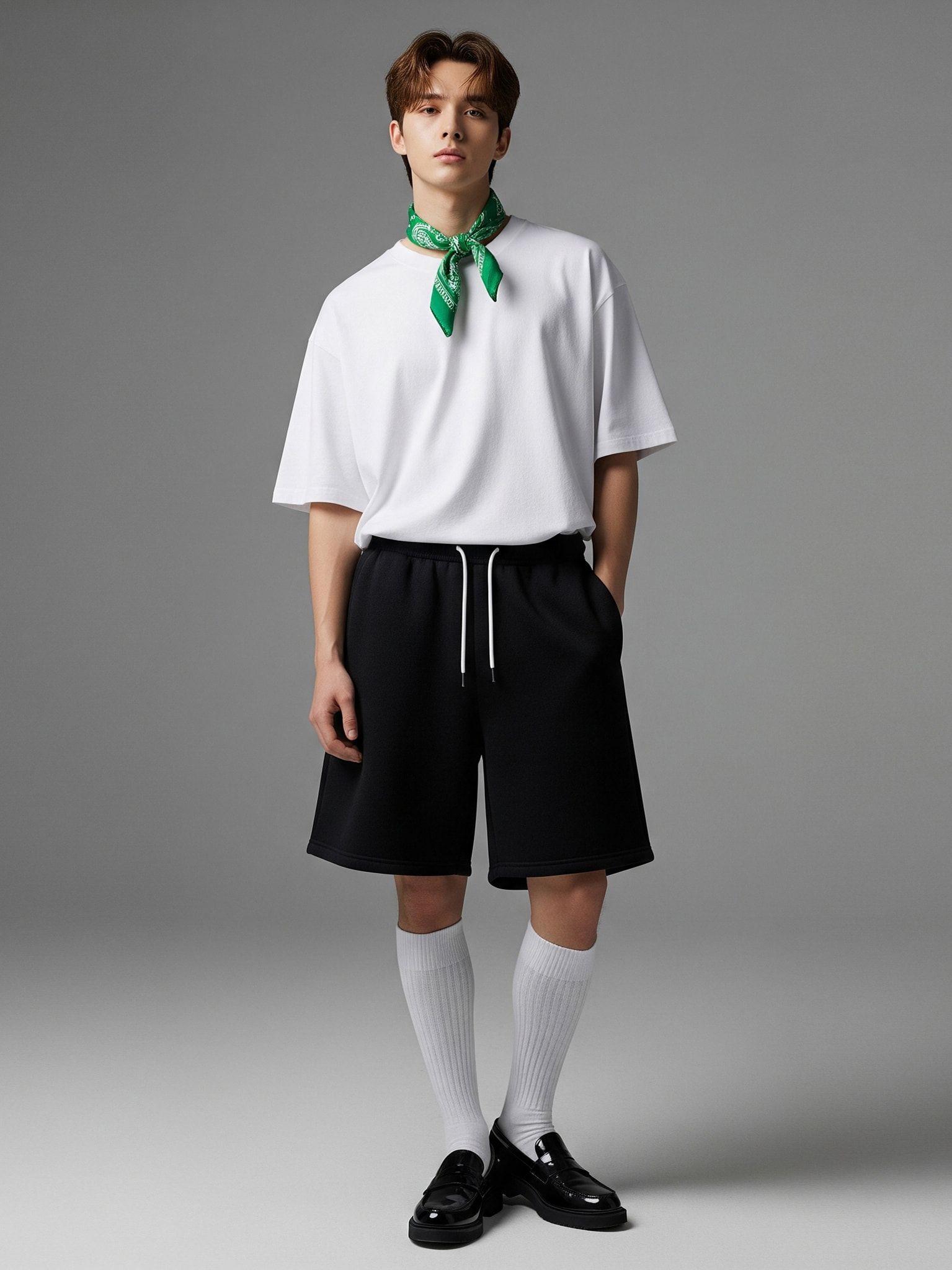 Áo Thun Trơn Nam Nữ Boxy Fit Cotton 250gsm - Boxy Fit for Basic Plus 5