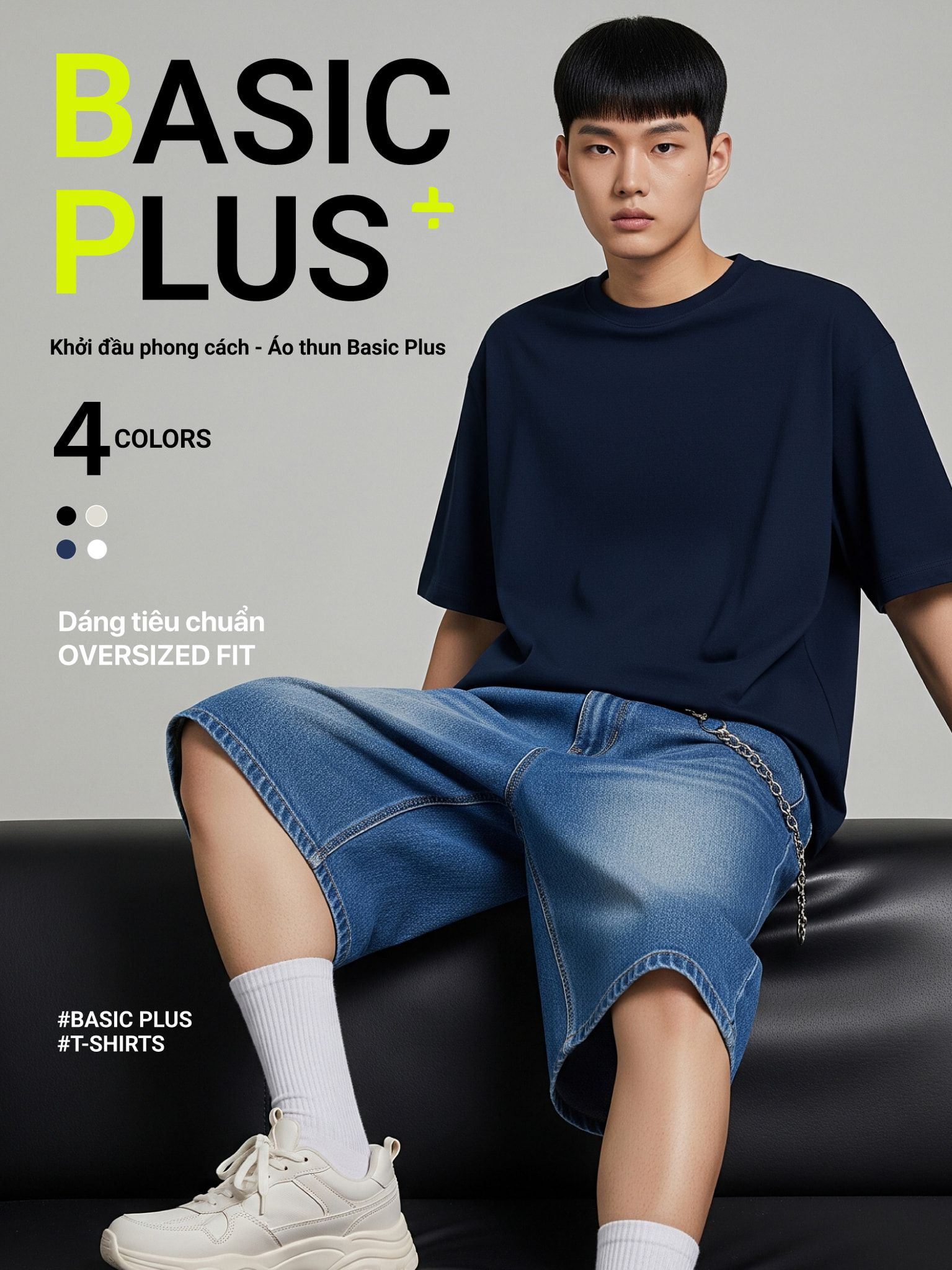 Áo Thun Nam Nữ Phom Rộng Oversize Fit Cotton 230gsm - Oversize for Basic Plus 5