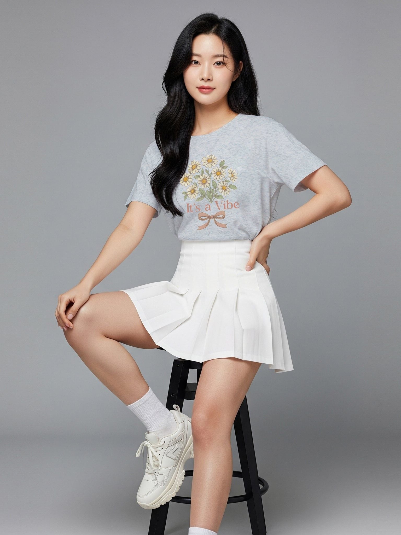 Áo Thun Nữ Phom Vừa Hình In - Fresh Tee Collection