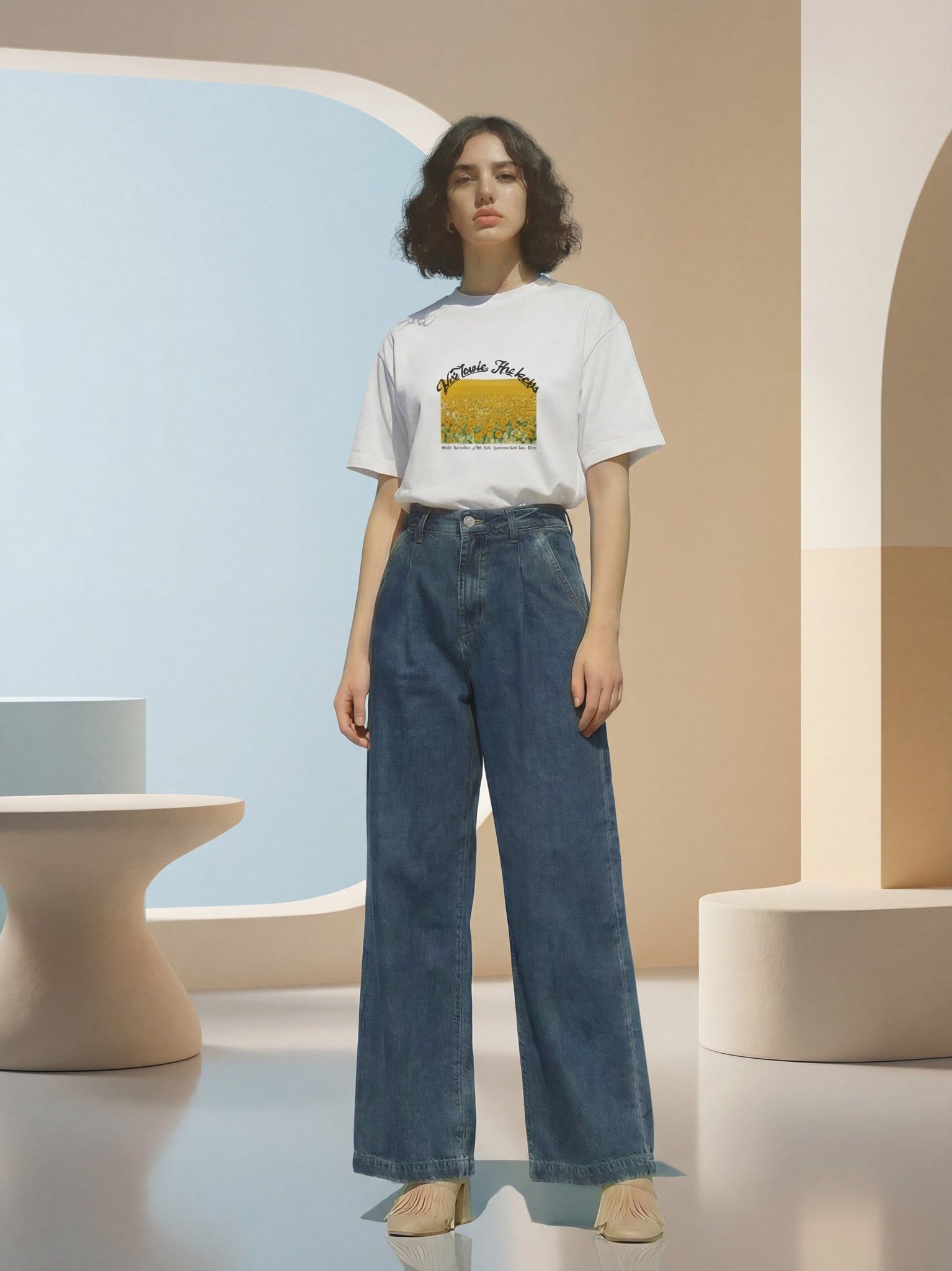 Áo thun hình in cao cấp VBAL - VBAL T-shirt Ver.2 - Trắng