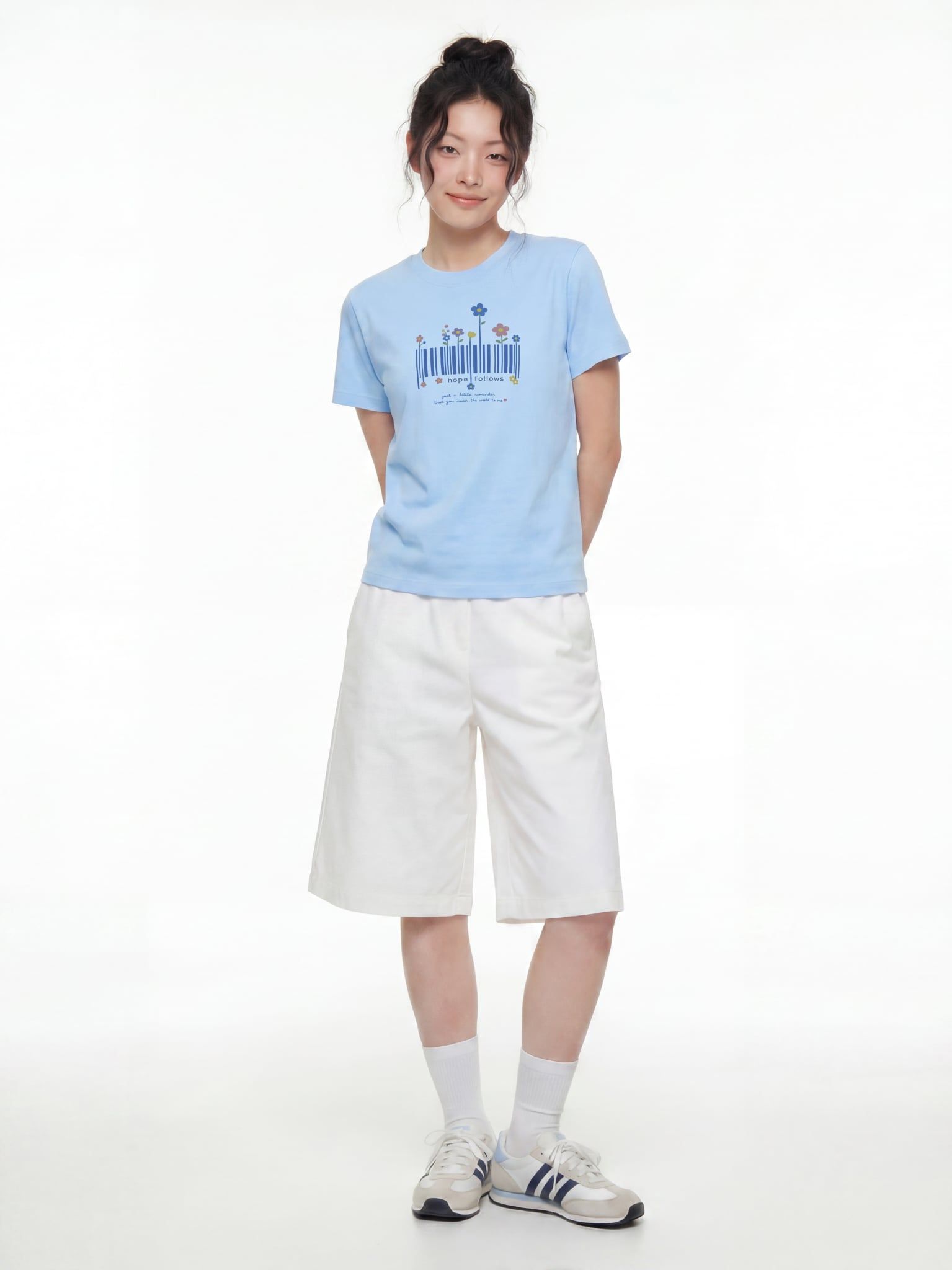 Áo Thun Baby Fit Graphic Little Reminder LIMEORANGE