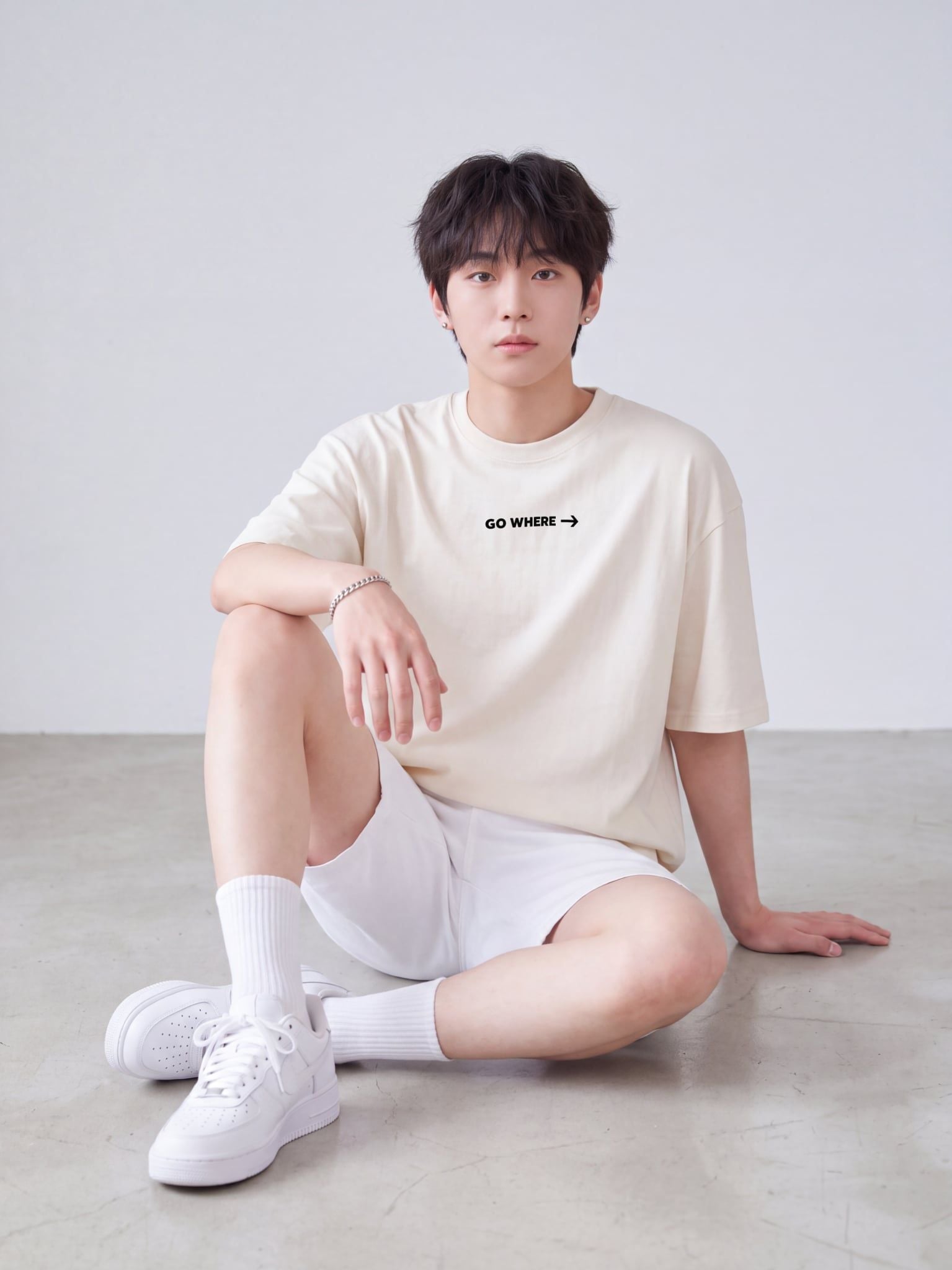 Áo thun Unisex Nam Nữ Boxy Fit Form Rộng Graphic Go where LIMEORANGE