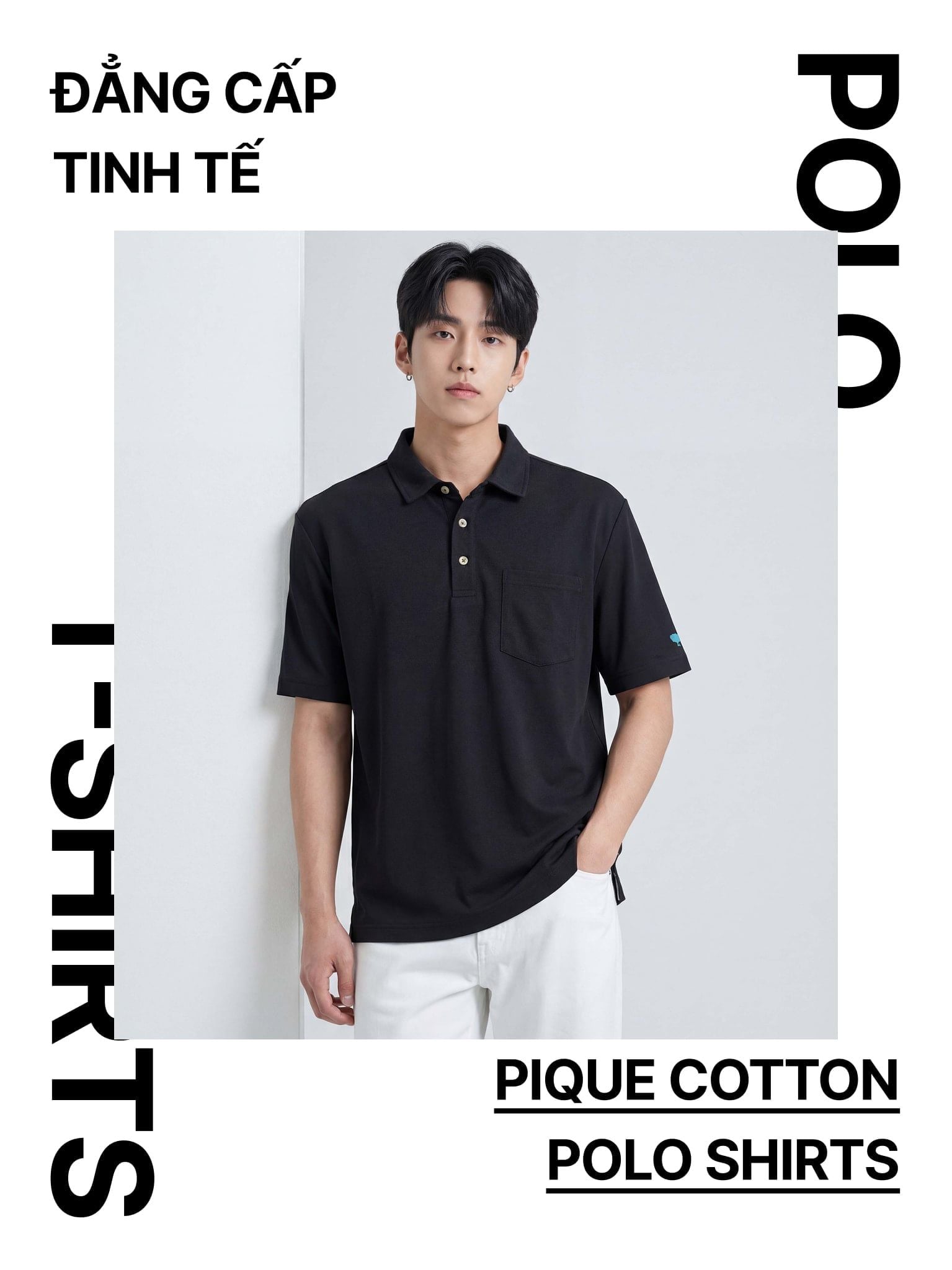 Áo Polo Cotton Piqué - Pique Cotton Polo shirts