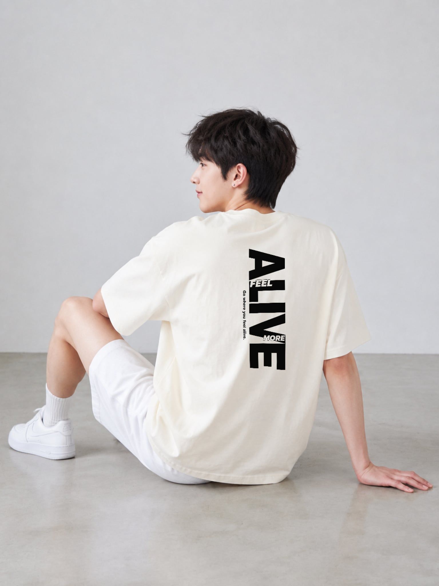 Áo thun Unisex Nam Nữ Boxy Fit Form Rộng Graphic Go where LIMEORANGE
