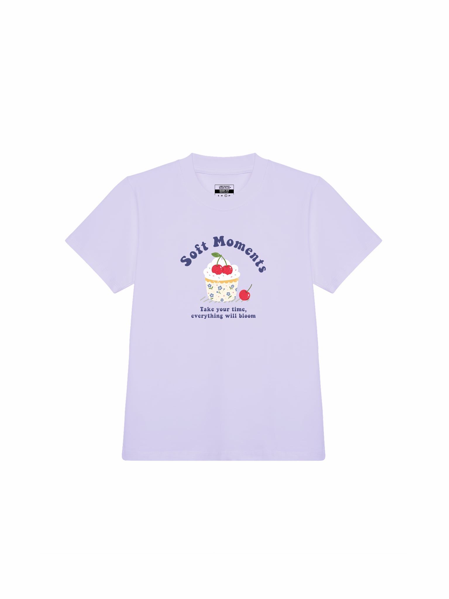 Áo Thun Baby Fit Graphic Soft Moments LIMEORANGE