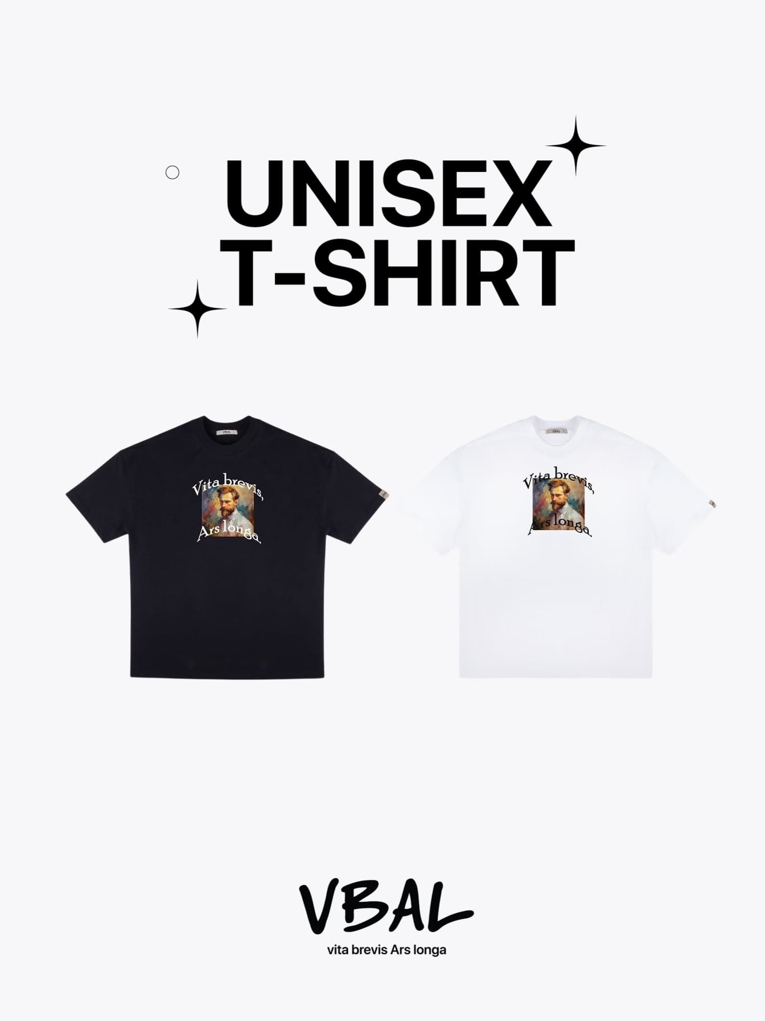 Áo Thun Cao Cấp Unisex Graphic VBAL T-Shirt Ver.1 LIMEORANGE