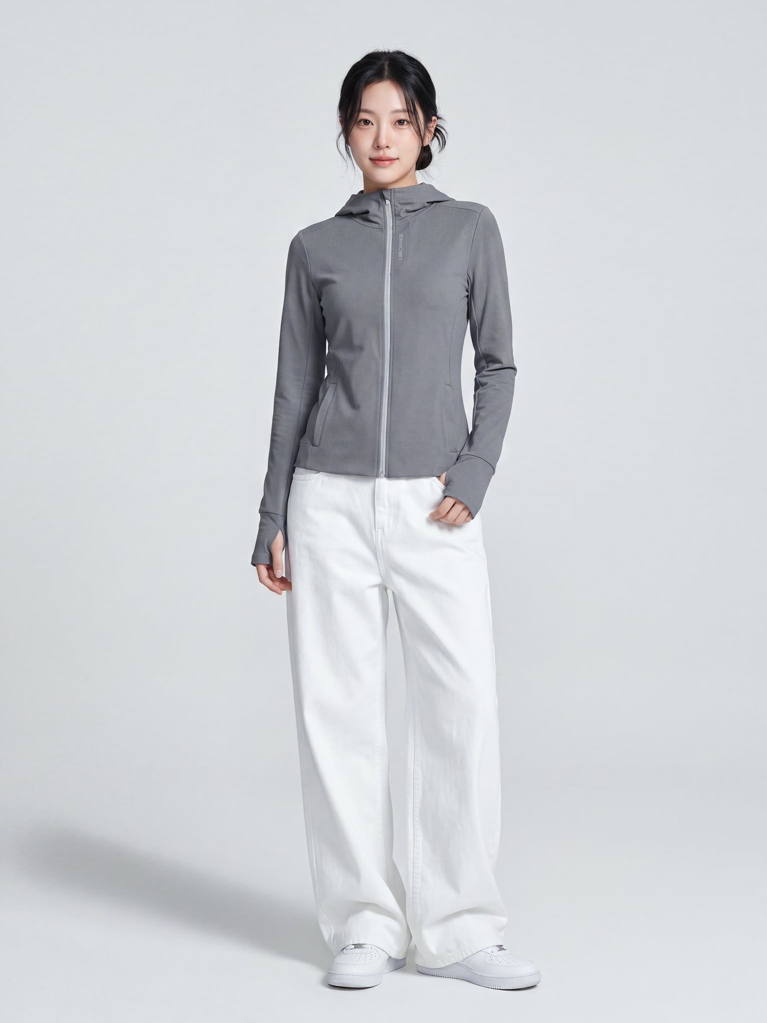 Áo khoác nữ chống nắng chống tia UV siêu nhẹ vải co giãn kháng khuẩn Air Hoodie Hardskin 3 - Xám Đậm