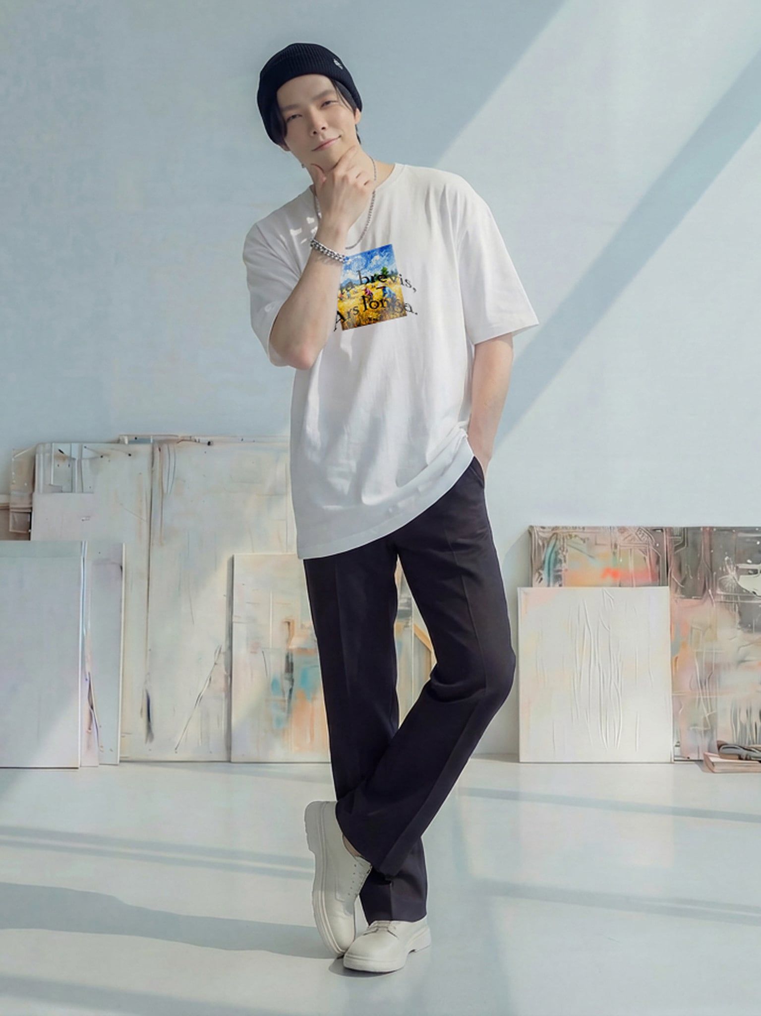 Áo thun hình in cao cấp VBAL - VBAL T-shirt Ver.2 - Trắng