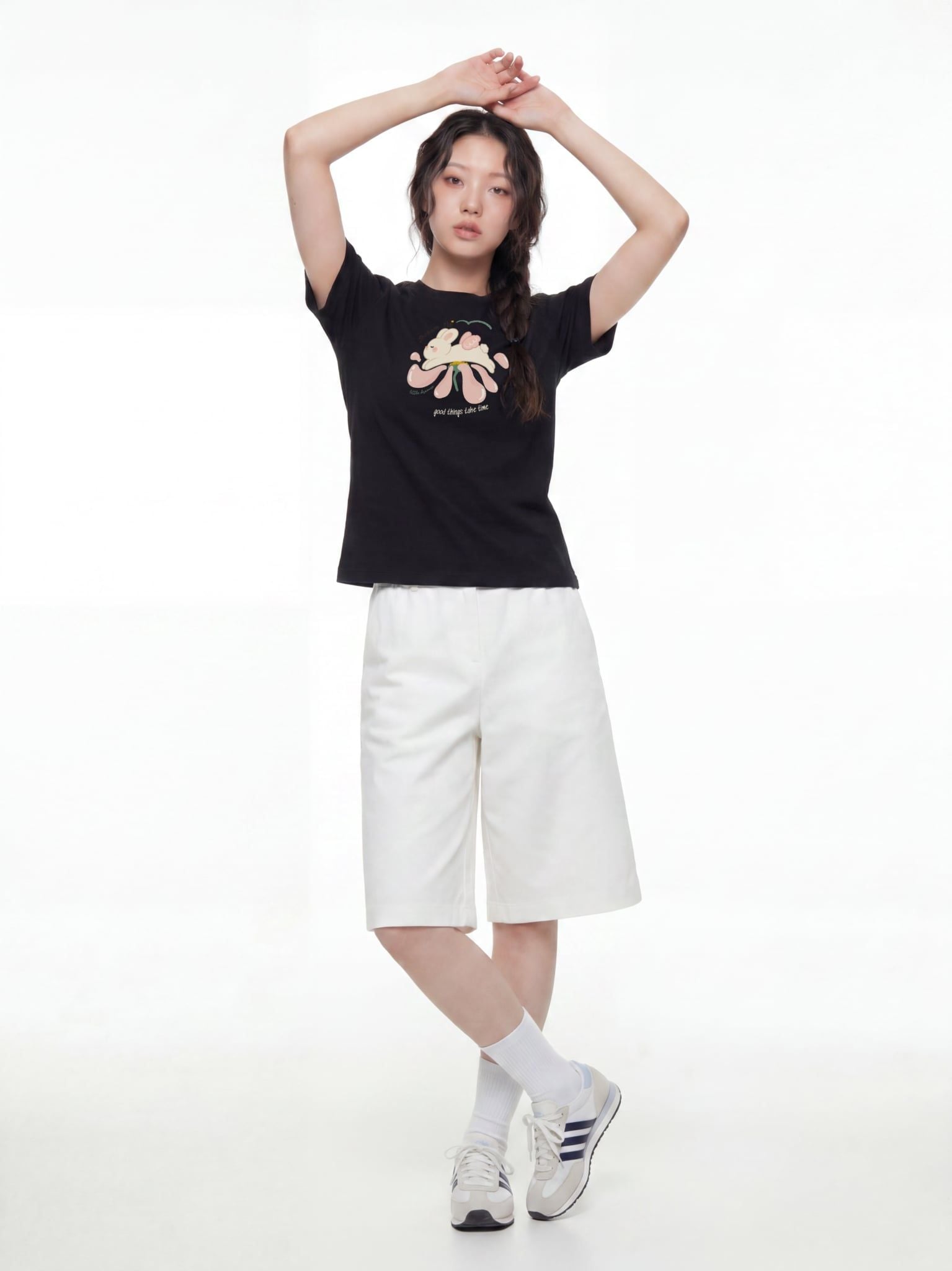Áo Thun Baby Fit Graphic Dream Fly LIMEORANGE - Đen