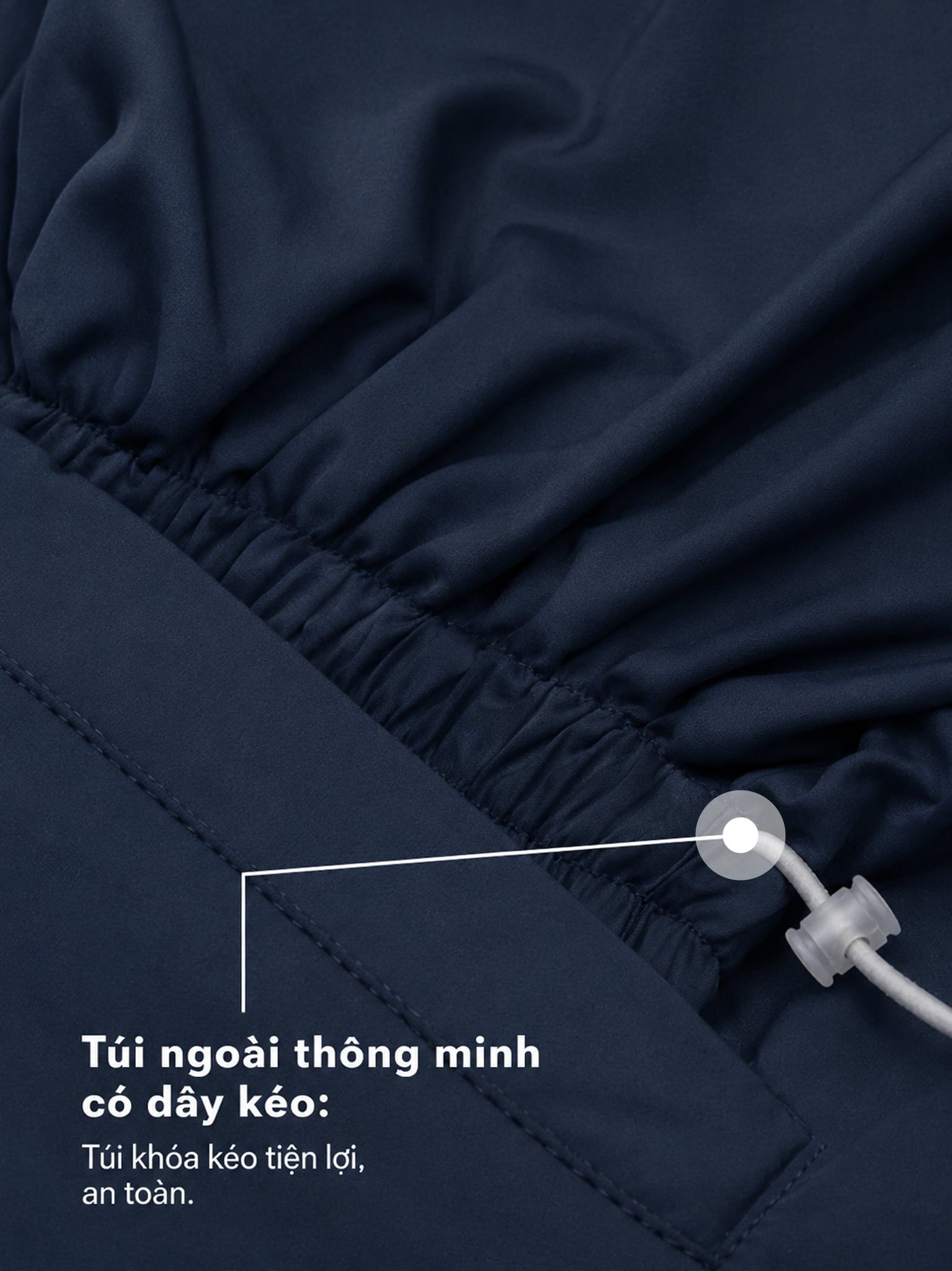 Áo Khoác Dù Nam Chống Nắng Trượt Nước Windstopper 10 LIMEORANGE