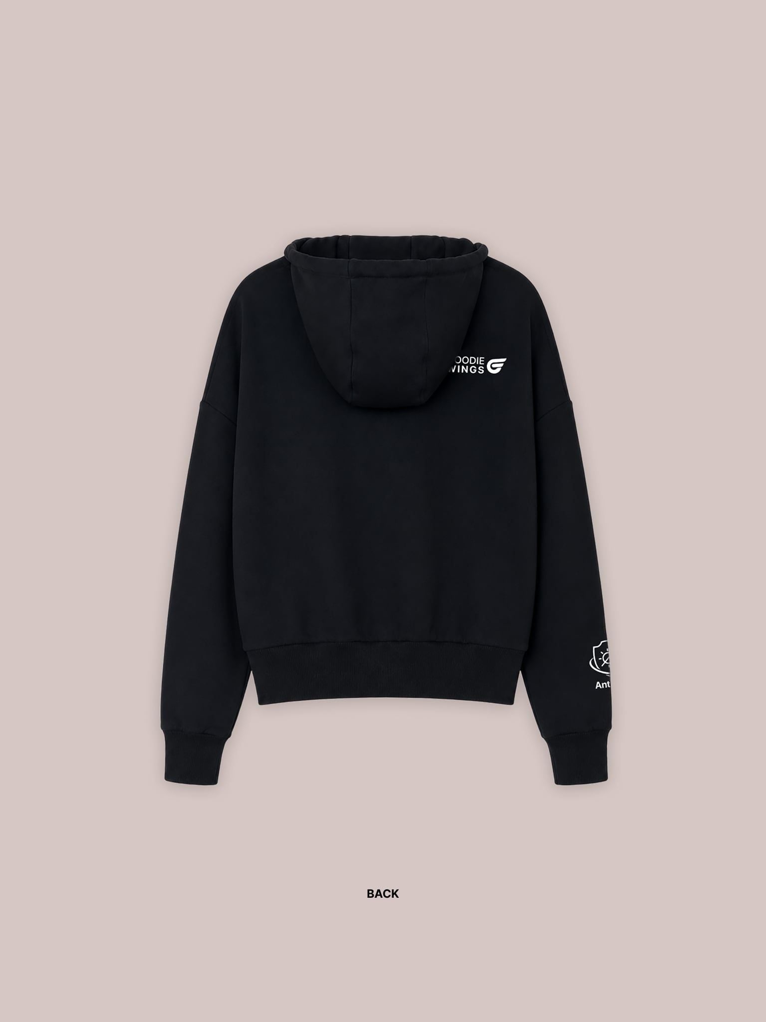 Hoodie Wings Crop Áo Khoác Nữ Chống Nắng Hoodie Wings Crop
