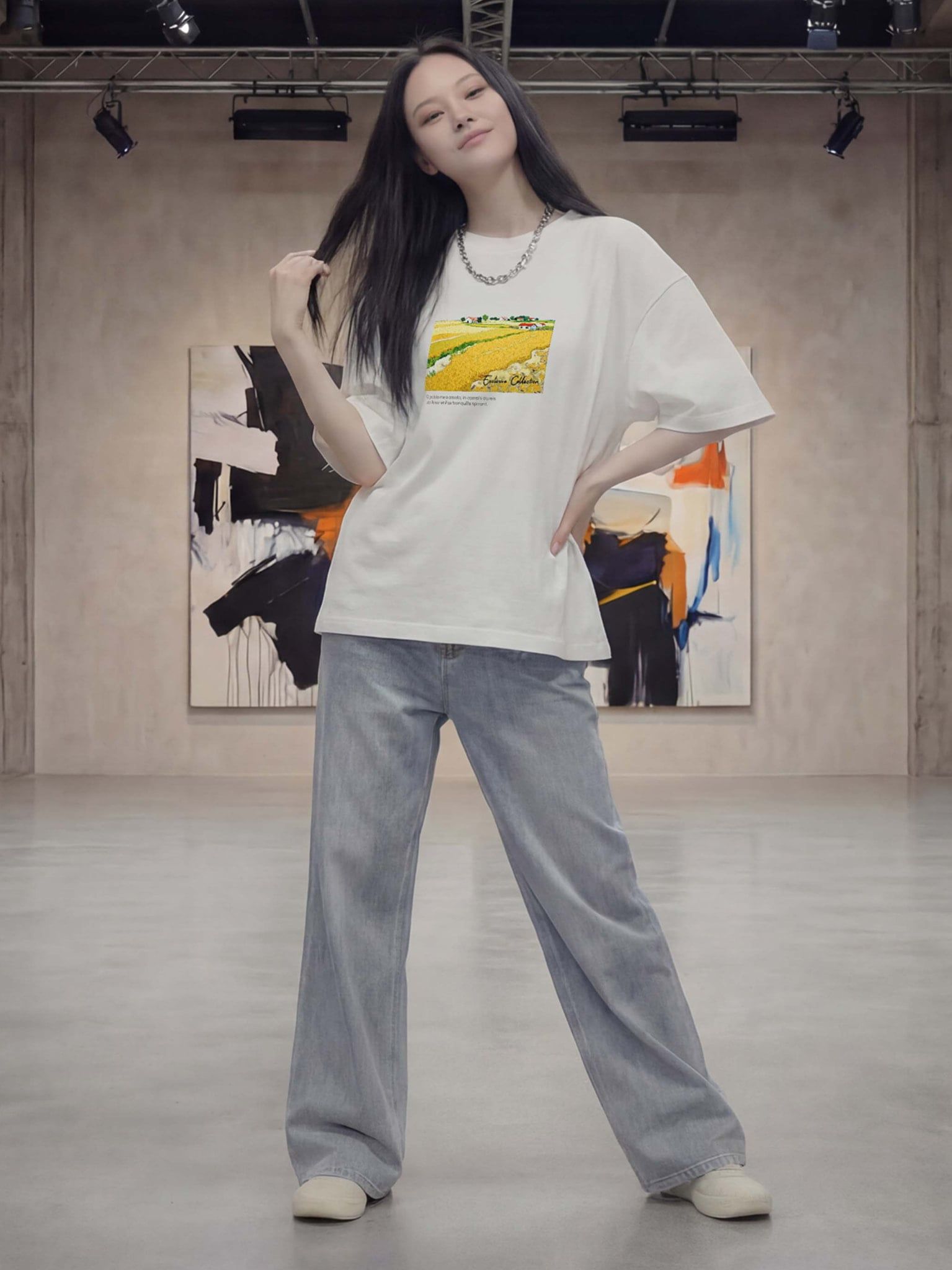 Áo thun hình in cao cấp VBAL - VBAL T-shirt Ver.2 - Trắng