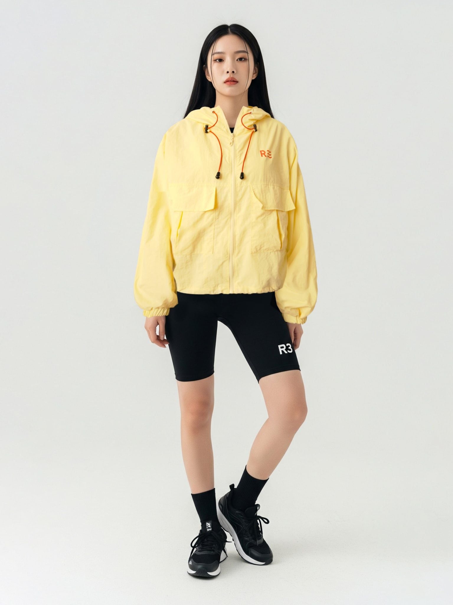 Áo khoác dù - Ease Windbreaker - Vàng Nhạt