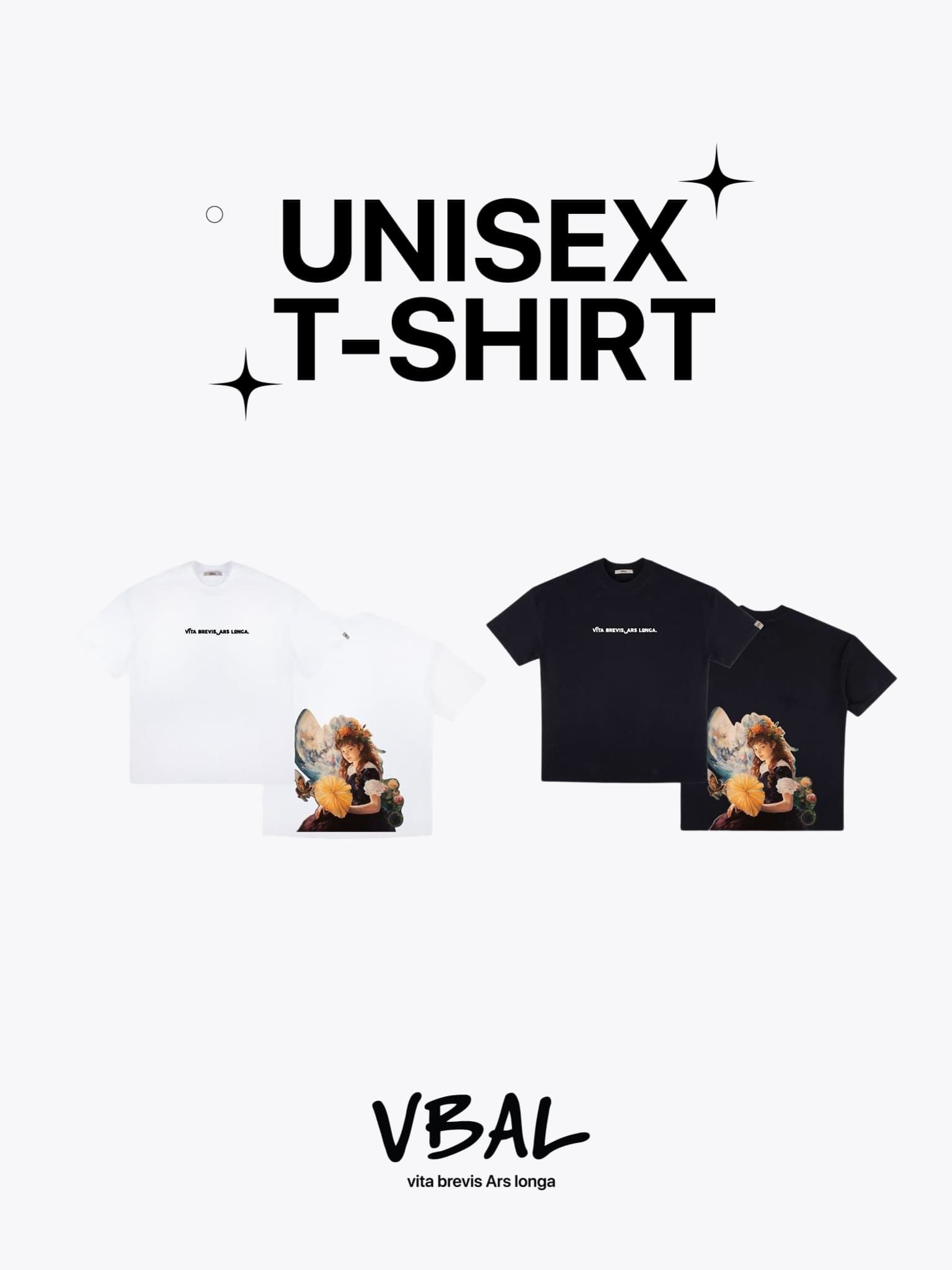 Áo Thun Cao Cấp Unisex Graphic VBAL T-Shirt Ver.1 LIMEORANGE