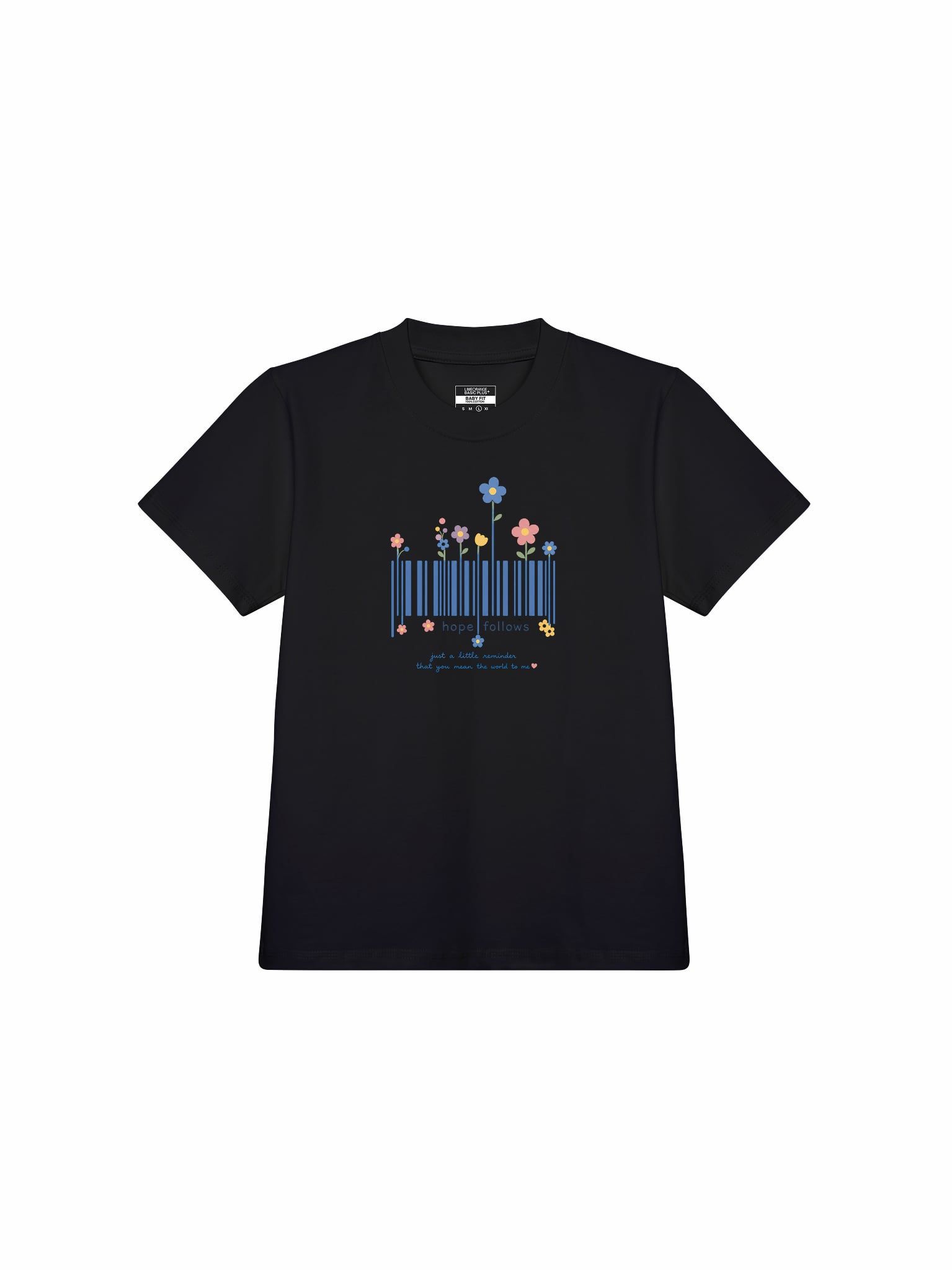 Áo Thun Baby Fit Graphic Little Reminder LIMEORANGE