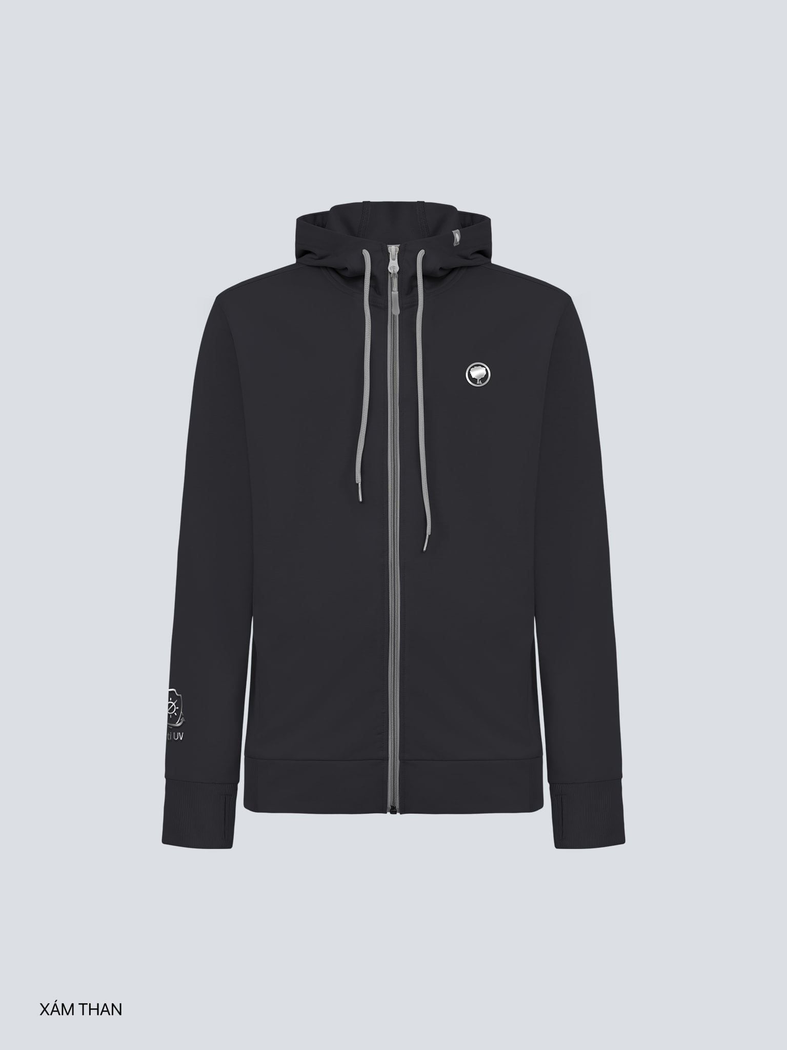 ÁO KHOÁC COTTON NAM CHỐNG NẮNG 99,95% HOODIE WINGS – LIMEORANGE