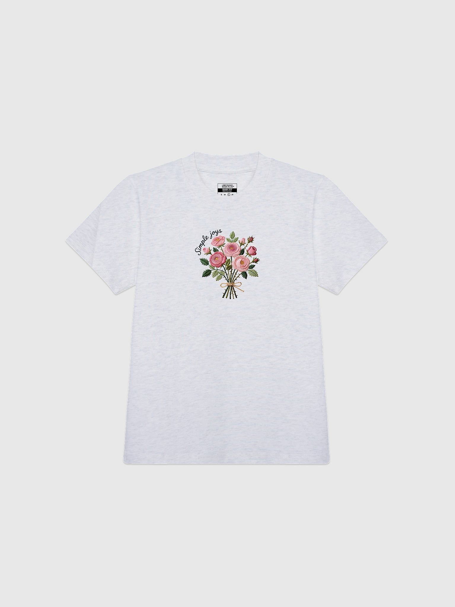 Áo thun hình in nữ - Floral Whispers T-shirt