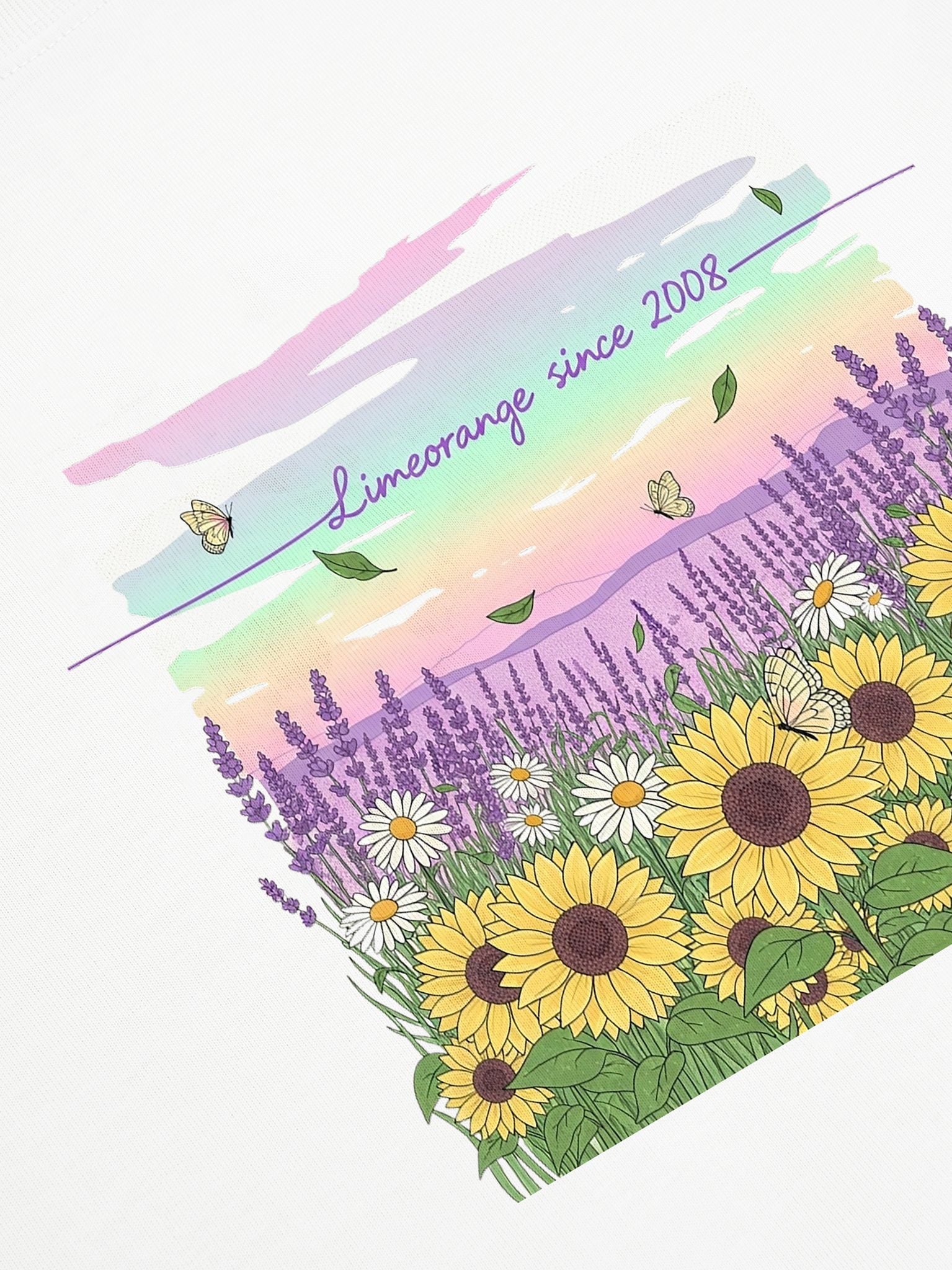 Áo thun hình in phom babytee - Sunset Garden Collection