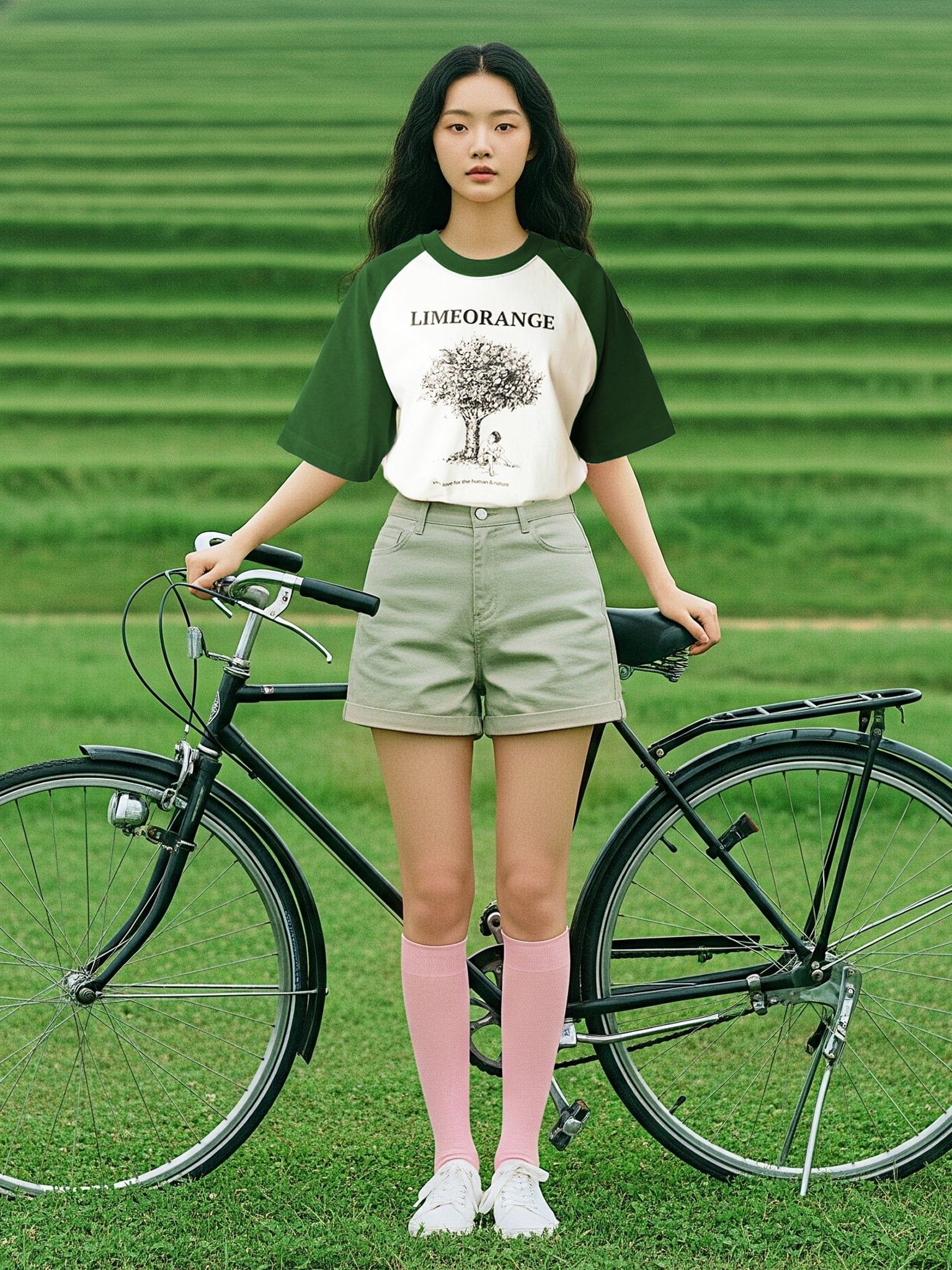 Áo thun Unisex phối tay raglan - Unisex Signature Tee