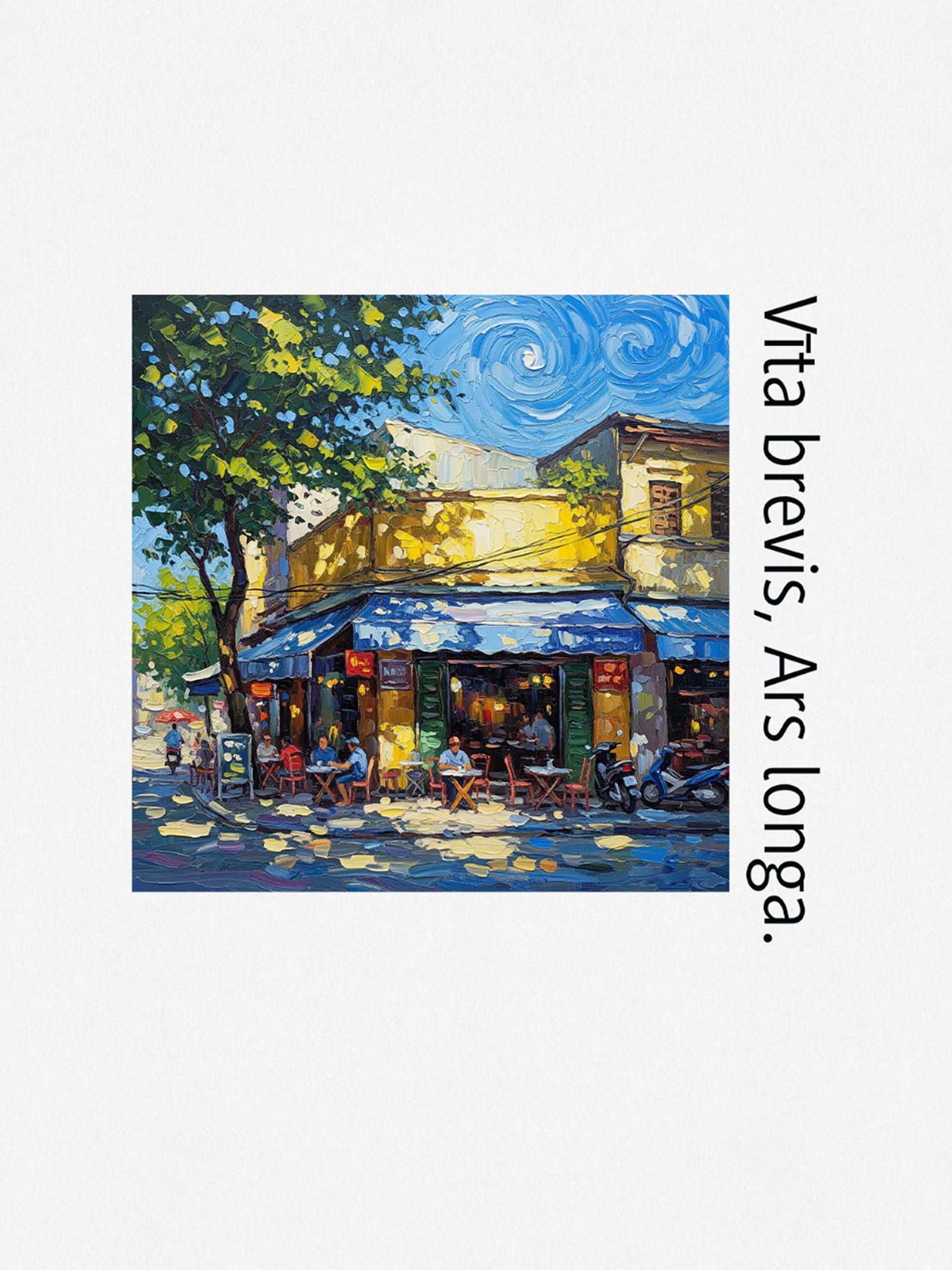 Áo Thun Cao Cấp Unisex Graphic VBAL T-Shirt Ver.2 LIMEORANGE