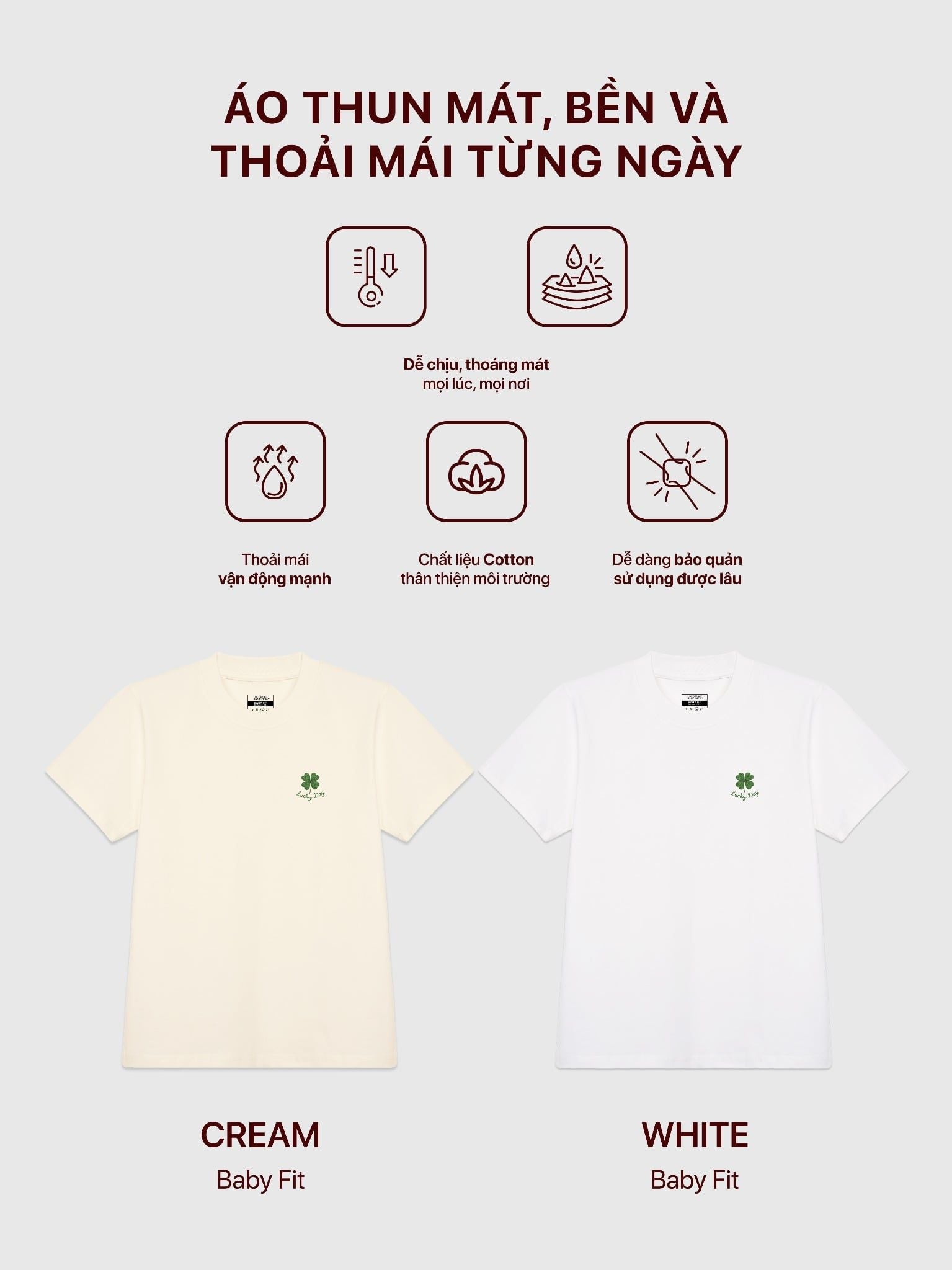 Áo thun hình in nữ - Floral Whispers T-shirt