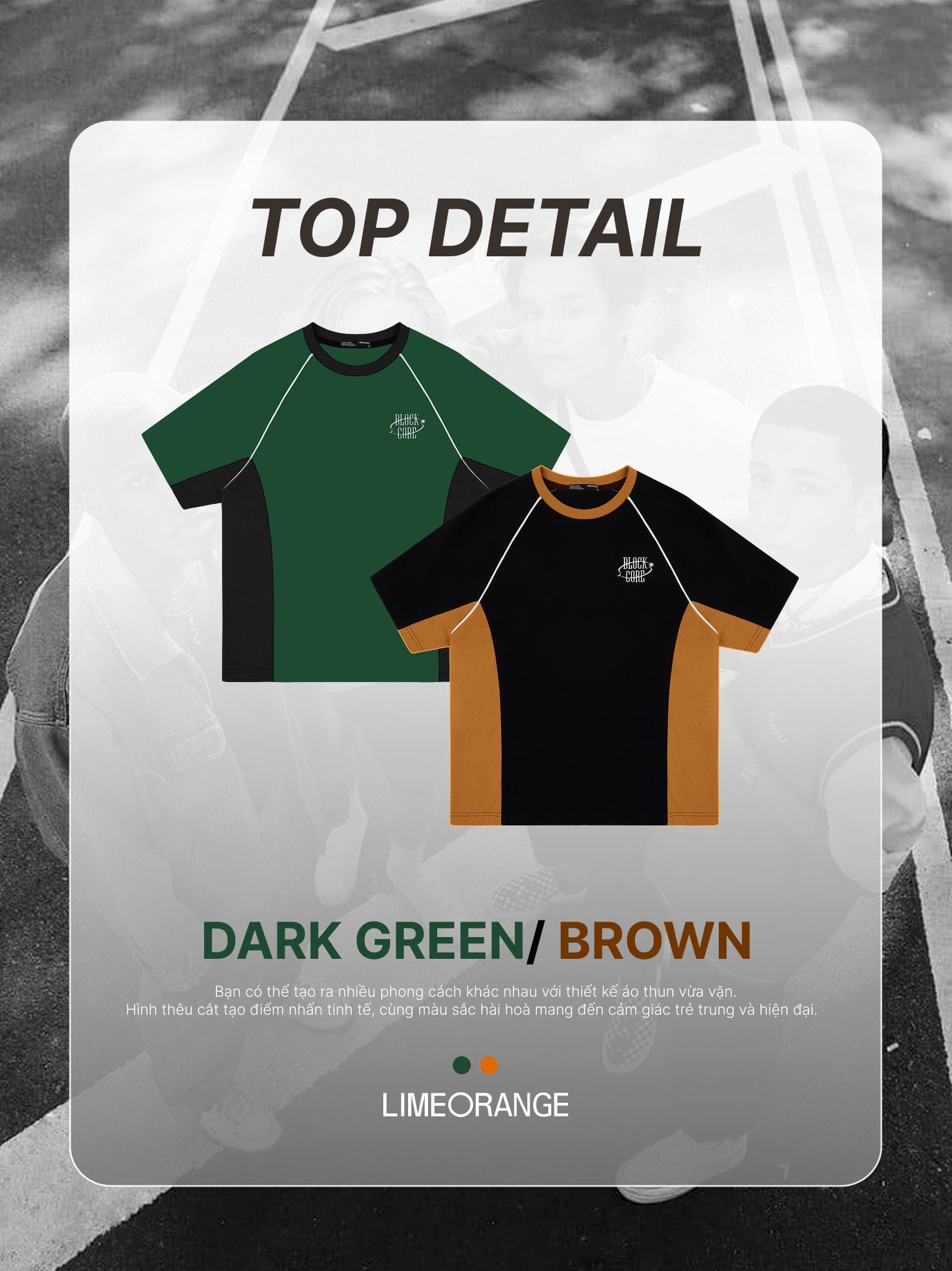 Áo thun phom rộng Unisex - Newcore T-shirt