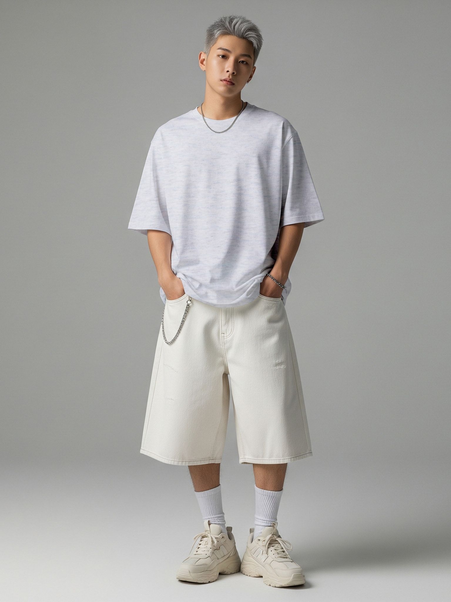 Áo Thun Trơn Nam Nữ Boxy Fit Cotton 250gsm - Boxy Fit for Basic Plus 5