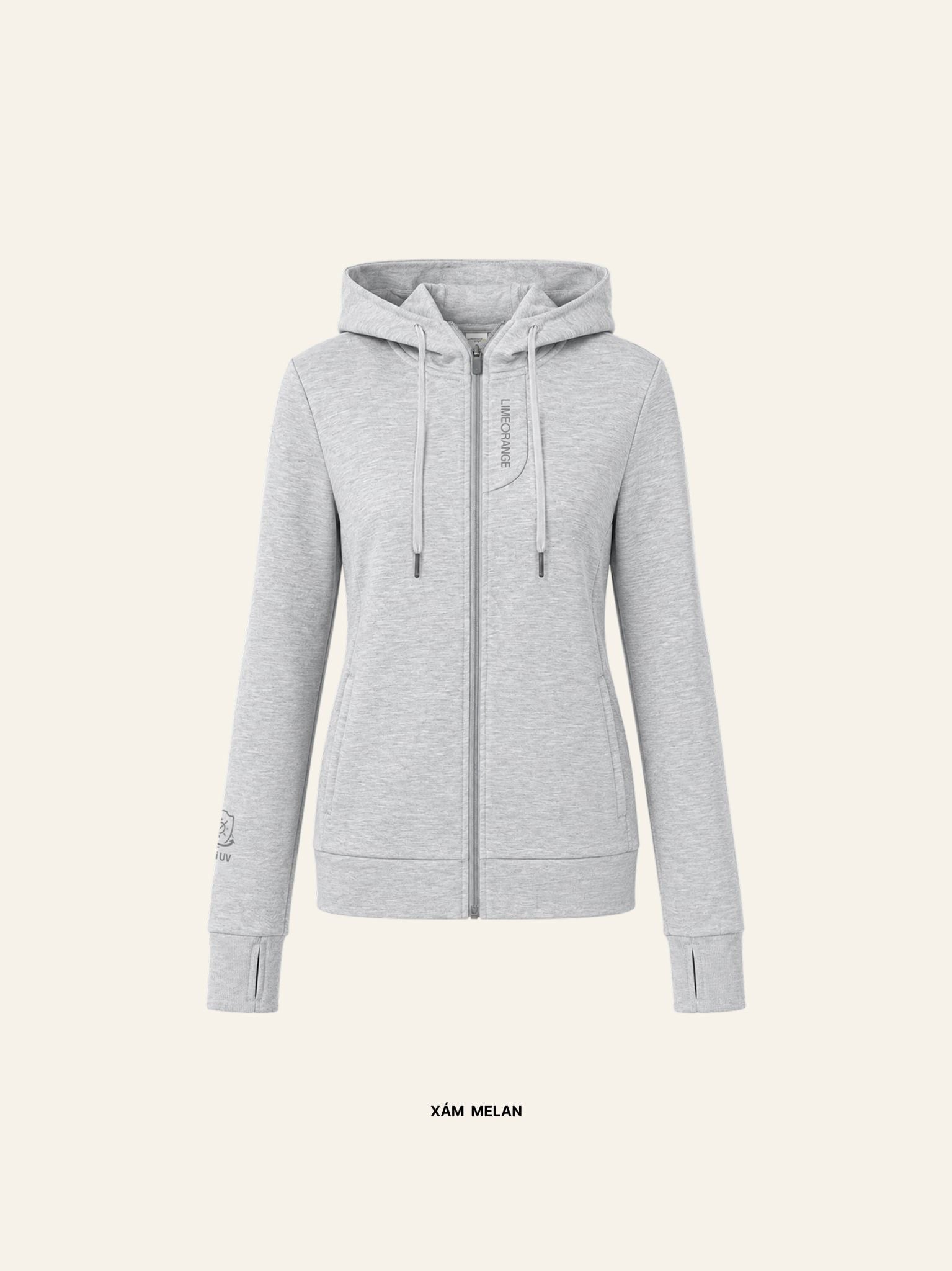 Áo Khoác Cotton Nữ Chống Nắng Chống Tia UV 99,8% Hoodie A8