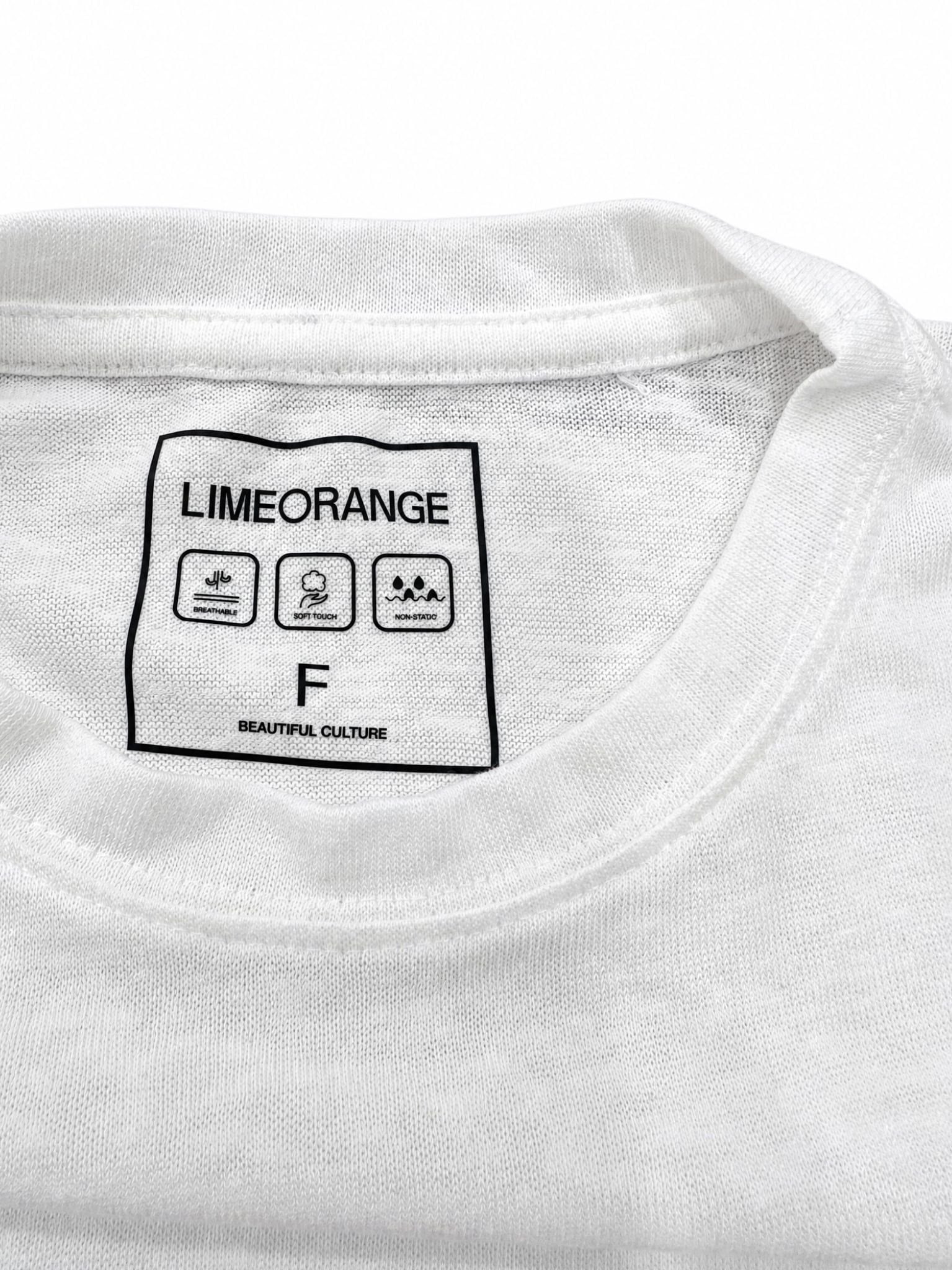 Áo Thun Nữ Tay Dài Slub Cotton LIMEORANGE