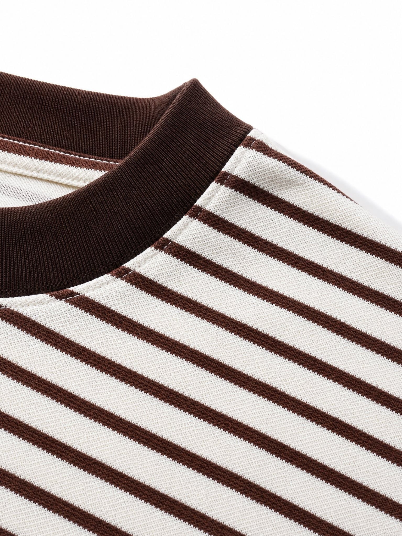 Áo Thun Sọc Ngang Unisex Boxy Fit Daily Stripe LIMEORANGE