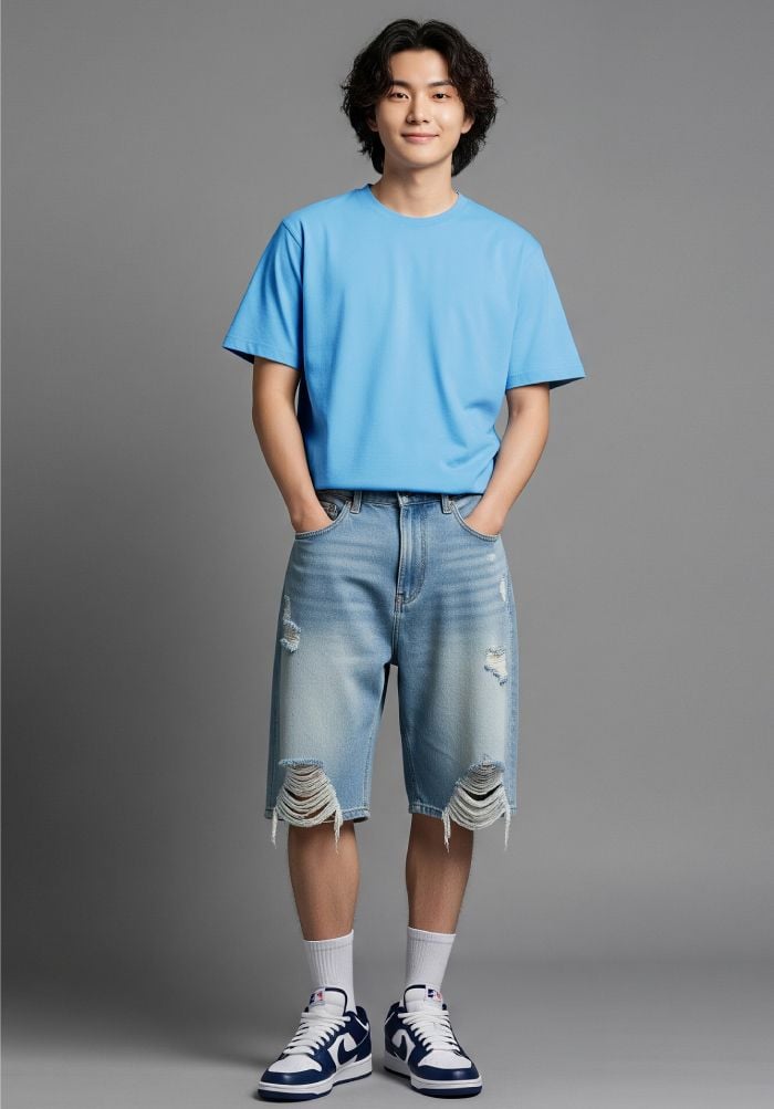 ÁO THUN TRƠN NAM NỮ PHOM VỪA  Standard Fit Cotton 230gsm- STANDARD FOR BASIC PLUS 5