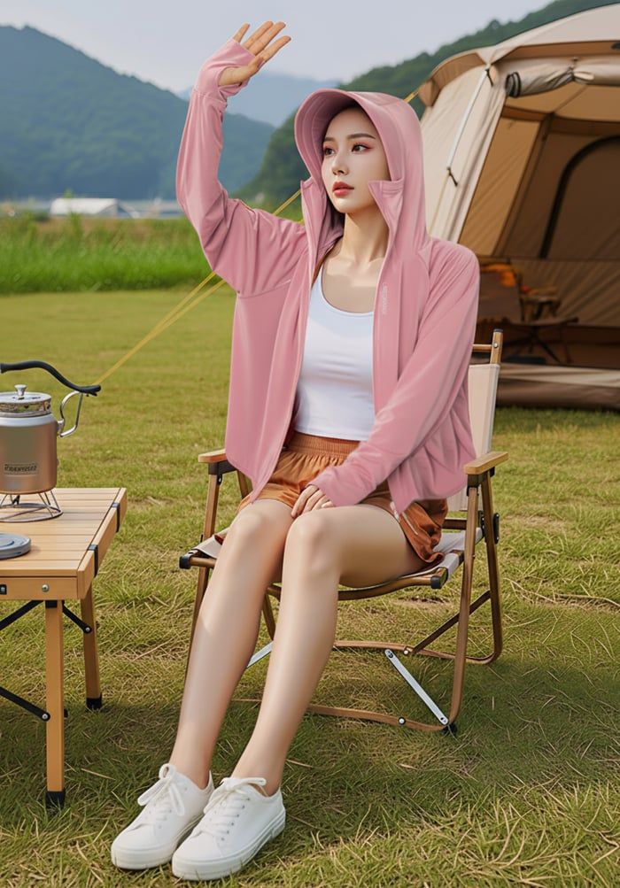 Áo khoác thun cánh dơi chống nắng - UVCOOL LITE HOODIE