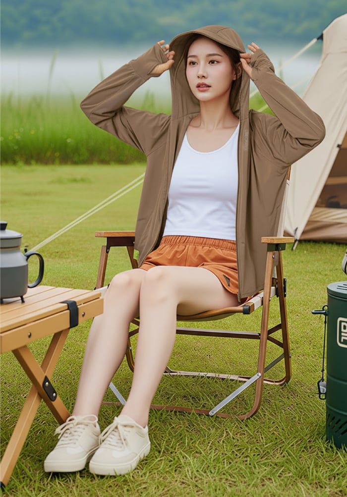 Áo khoác thun cánh dơi chống nắng - UVCOOL LITE HOODIE