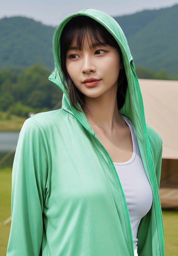 Áo khoác thun cánh dơi chống nắng - UVCOOL LITE HOODIE