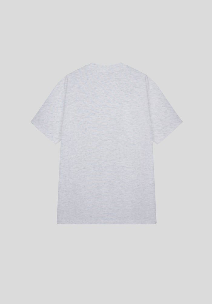 Áo thun hình in nam nữ - Timeless Themes, Endless Styles. T-shirt - Melange Xám