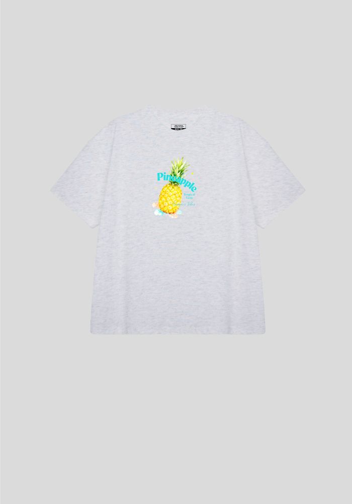 Áo thun hình in phom Boxy - Purely Sweet Collection