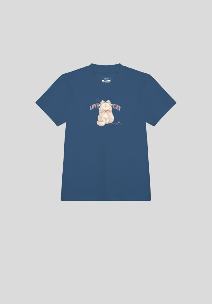 Áo thun hình in nữ - Bloom & Cute T-shirt