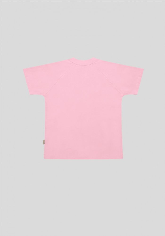 Áo thun hình in tay raglan - Signature Tee