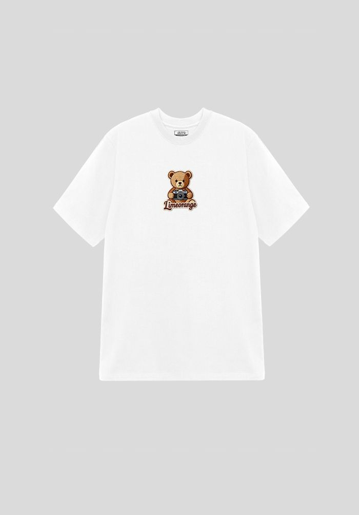Áo thun hình in unisex - EmbroBear T-shirt