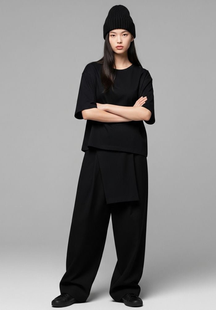 ÁO THUN TRƠN NAM NỮ PHOM VỪA  Standard Fit Cotton 230gsm- STANDARD FOR BASIC PLUS 5