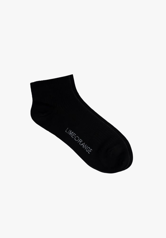 Vớ trơn Limeorange Màu Xám - Đen