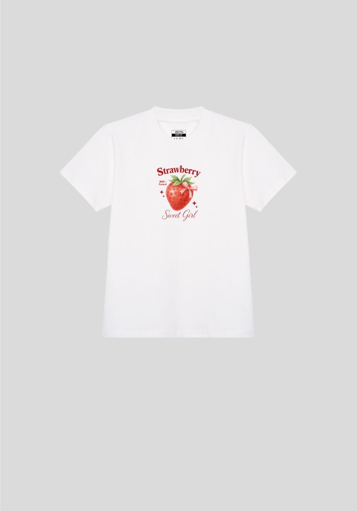 Áo thun hình in phom Baby Tee - Purely Sweet Collection