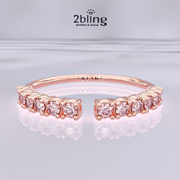  Nhẫn Thiết Kế 18K - Đá Tourmalin - 2BJNTK56 