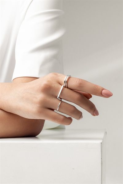  Nhẫn thiết kế 18K - SP000530 