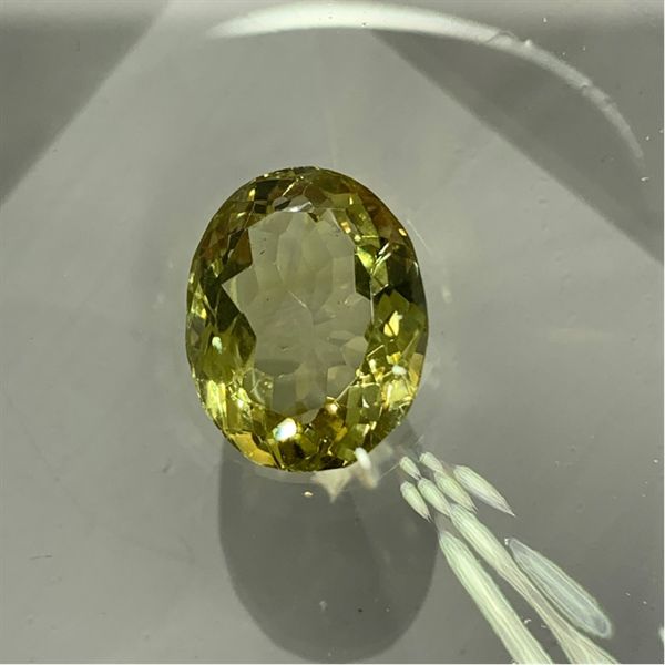  Đá Citrine - Oval 11x14,3 ly - 7.55 ct 