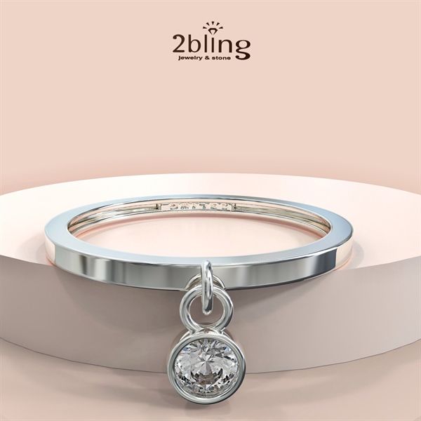  Nhẫn thiết kế 18K - SP000531 