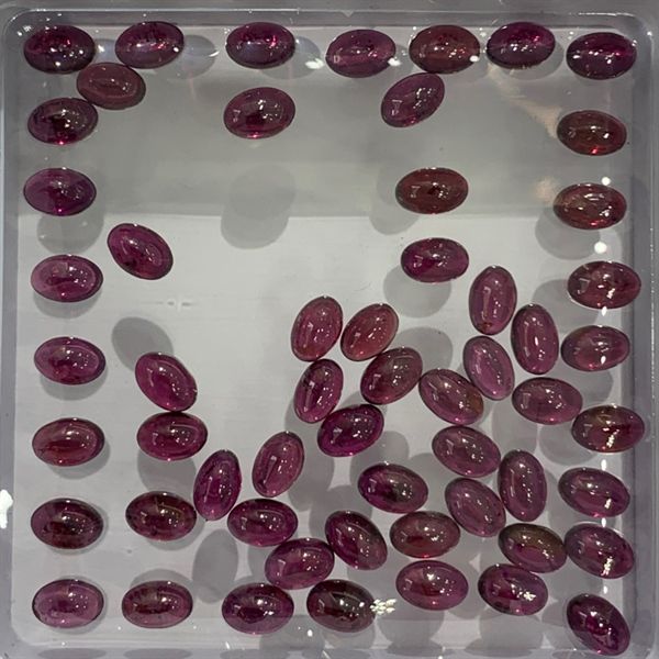  Đá Garnet Tím Oval - 1.0 ct 