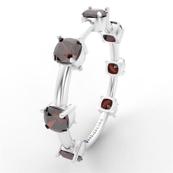  Nhẫn Thiết Kế KEBA - Đá Ganet 