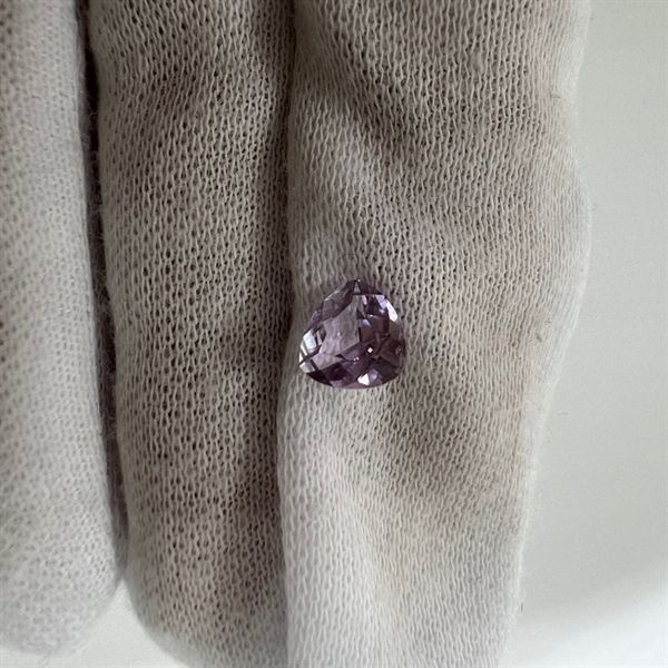  Đá Amethyst - Tam Giác 3.67 ly - 0.8 ct 